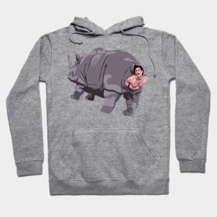 Ace Ventura Hoodie - Ace Rhino by FutureSpaceDesigns